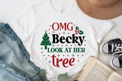 OMG Becky look at her tree SVG Angelina750 
