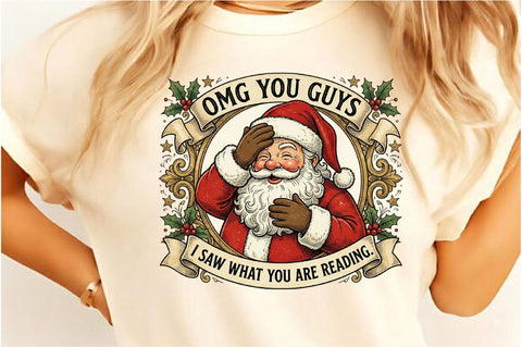 OMG You Guys Funny Santa Claus PNG Sublimation SVGista 