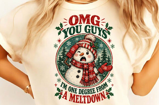 OMG You Guys Snowman PNG Sublimation SVGista 