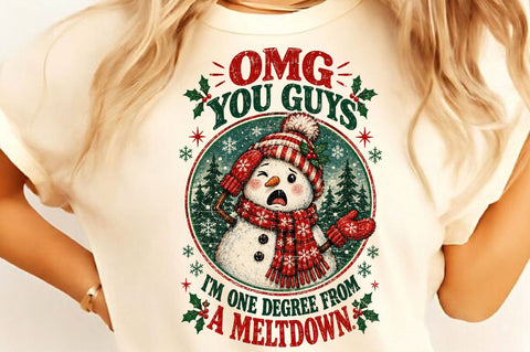 OMG You Guys Snowman PNG Sublimation SVGista 