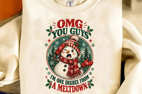 OMG You Guys Snowman PNG Sublimation SVGista 