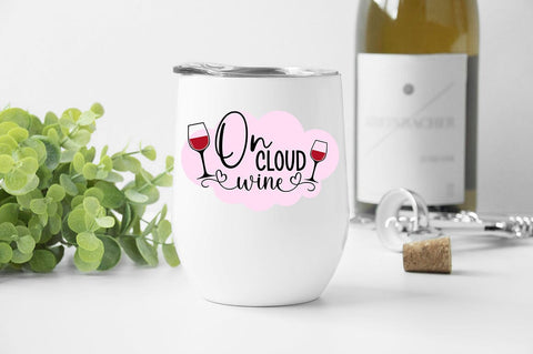 On Cloud Wine SVG Design SVG Designangry 