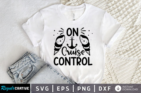 On cruise control SVG Design SVG Regulrcrative 
