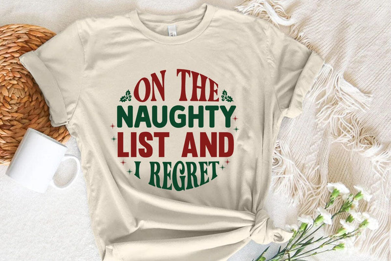 On the naughty list and i regret SVG Angelina750 