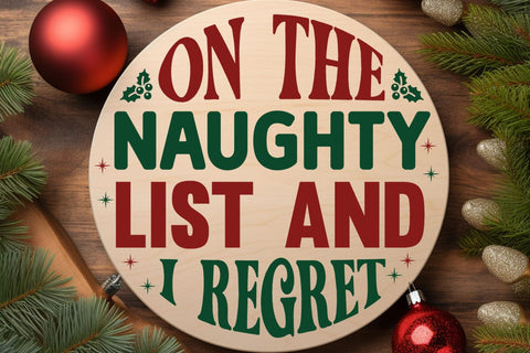 On the naughty list and i regret SVG Angelina750 