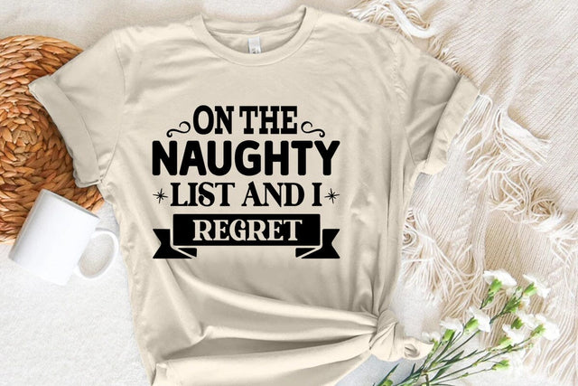 On the naughty list and i regret SVG Angelina750 