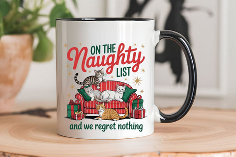 On The Naughty List And We Regret Nothing SVG Angelina750 