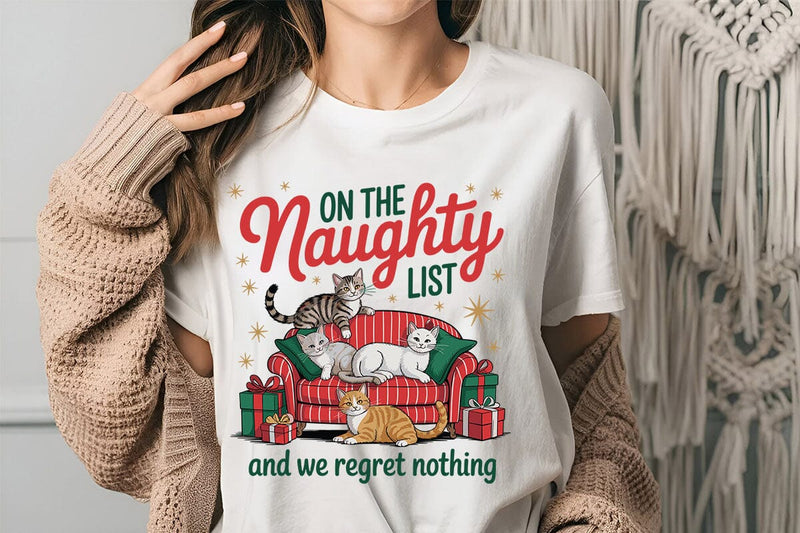 On The Naughty List And We Regret Nothing SVG Angelina750 