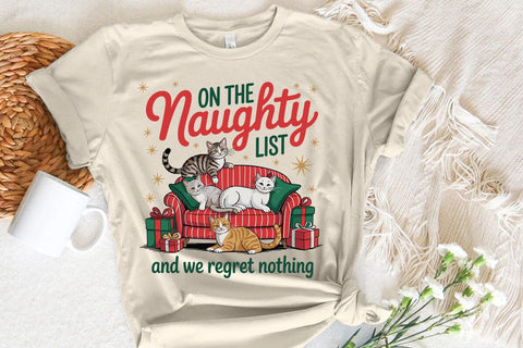 On The Naughty List And We Regret Nothing SVG Angelina750 
