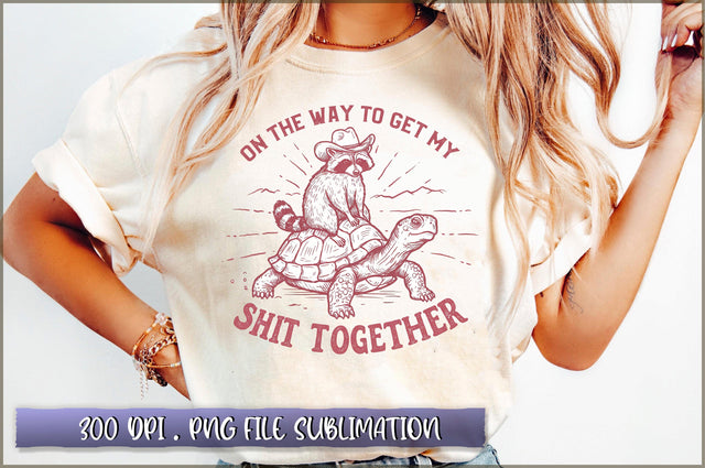 On the Way to Get My Shit Together Sublimation Sublimation Shetara Begum 