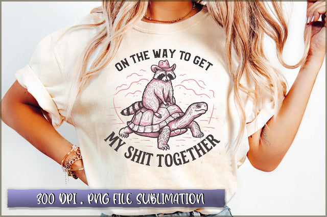 On the Way to Get My Shit Together Sublimation Sublimation Shetara Begum 