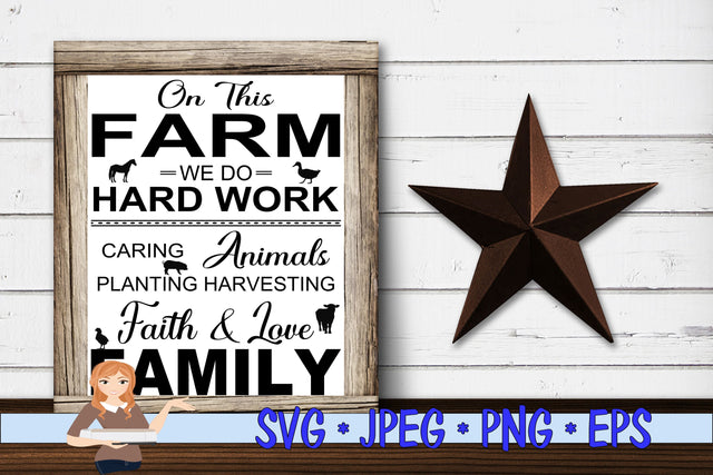 On This Farm SVG Family Creations 
