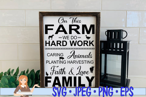 On This Farm SVG Family Creations 