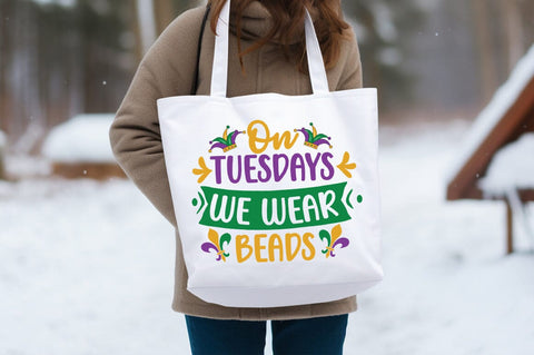 On Tuesday We Wear Beads SVG Design SVG Designangry 
