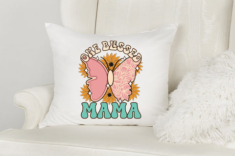 One Blessed Mama - Mother's Day Sublimation Sublimation CraftLabSVG 