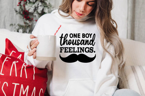 One boy thousand feelings-01 SVG Angelina750 