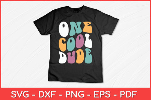One Cool Dude 1st Birthday Svg File SVG artprintfile 