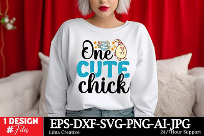 One Cute Chick SVG Cut File SVG Insomnia Std 