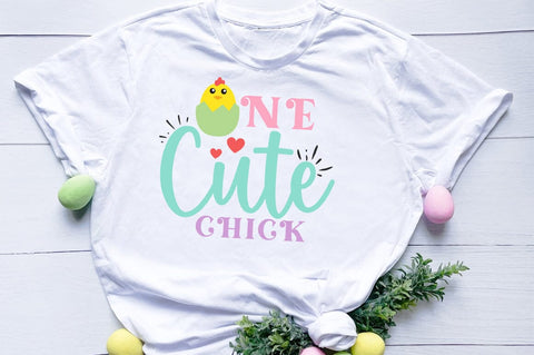 One Cute Chick SVG Design SVG Designangry 