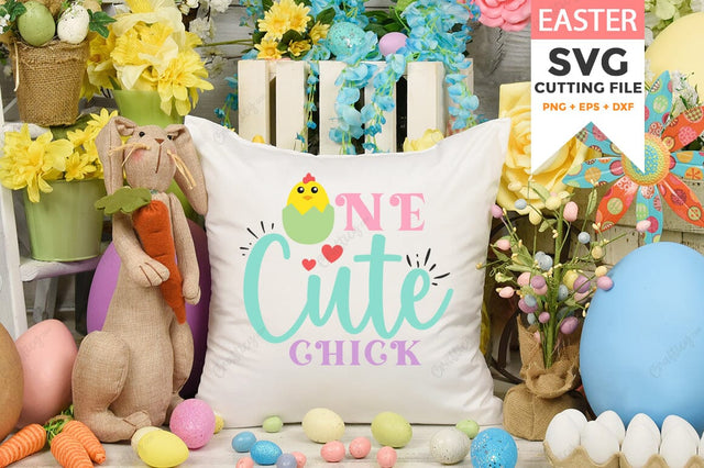 One Cute Chick SVG Design SVG Designangry 