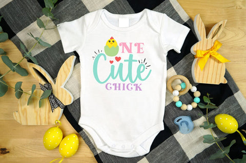 One Cute Chick SVG Design SVG Designangry 