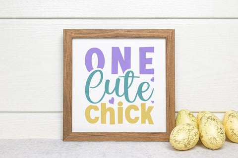 One cute chick SVG Design SVG Designangry 