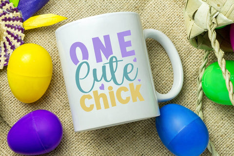 One cute chick SVG Design SVG Designangry 