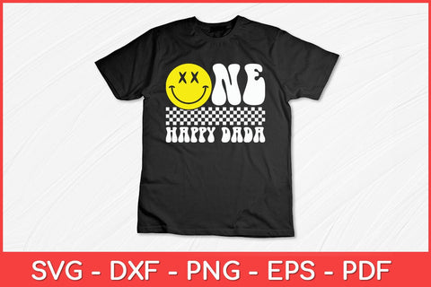 One Happy Dude Dada 1st Birthday Svg File SVG artprintfile 