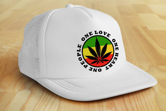 One Love One Heart One People Rasta Colors Cannabis Weed Png Sublimation Karma Genie Graphics 