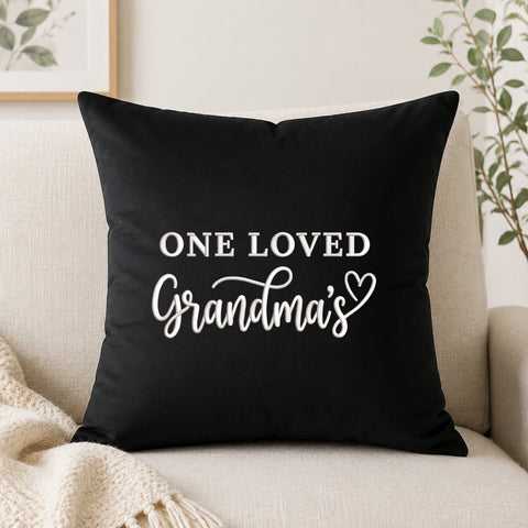 One Loved Grandma’s Embroidery Design – Grandma Love Machine Embroidery File, Grandmother Gift, Family Embroidery Design Embroidery/Applique DESIGNS PatternFeed8 