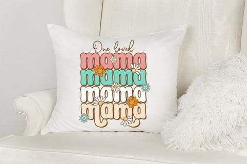 One Loved Mama, Mother's Day Sublimation Sublimation CraftLabSVG 