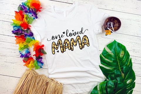 One Loved Mama - Mother's Day Sublimation Sublimation CraftLabSVG 