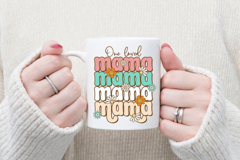 One Loved Mama, Mother's Day Sublimation Sublimation CraftLabSVG 
