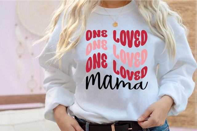 One loved mama SVG Angelina750 