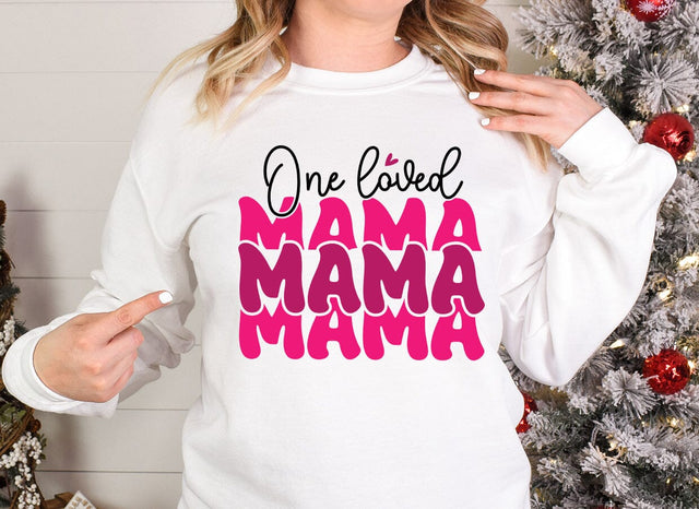 ONE Loved MAMA SVG CraftingStudio 