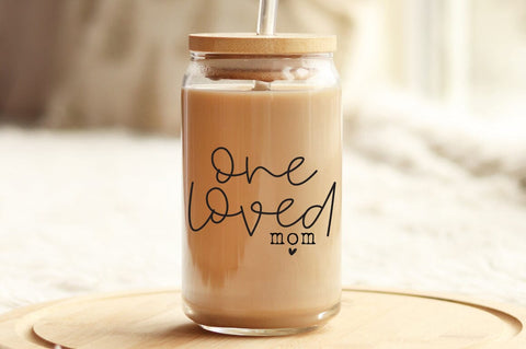 One Loved Mom SVG - Mom svg, Mothers Day svg, Funny Mom svg SVG Pickled Thistle Creative 