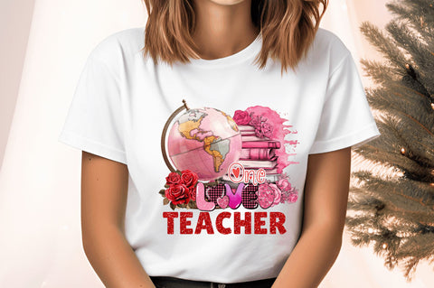 One loved teacher PNG Design Sublimation Regulrcrative 