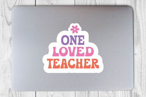 One Loved Teacher SVG Angelina750 