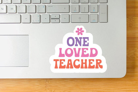 One Loved Teacher SVG Angelina750 