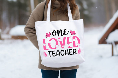 One Loved Teacher Svg Design SVG Designangry 