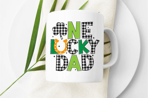 One Lucky Dad SVG Design SVG Designangry 