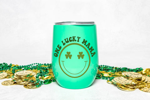 One Lucky Mama - Retro St. Patrick's Day SVG SVG CraftLabSVG 