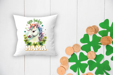 One Lucky Mama | St. Patrick's Day Sublimation Sublimation CraftLabSVG 