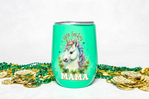 One Lucky Mama | St. Patrick's Day Sublimation Sublimation CraftLabSVG 