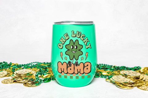 One Lucky Mama, St. Patrick's Day Sublimation Sublimation CraftLabSVG 