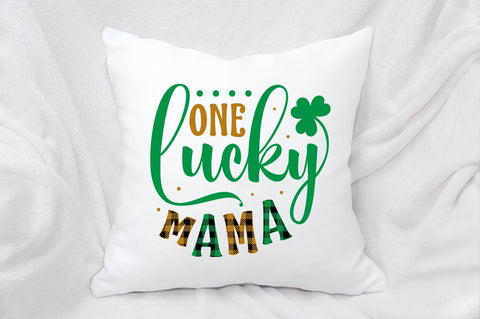 One Lucky Mama SVG Design SVG Designangry 