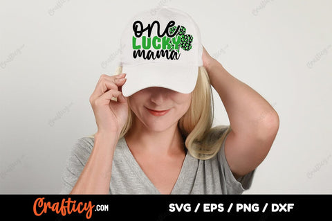 One lucky mama SVG Design SVG Designangry 