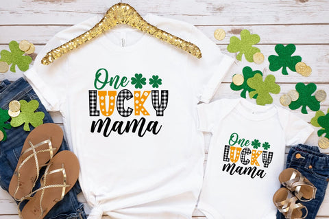 one lucky mama SVG Design SVG Designangry 