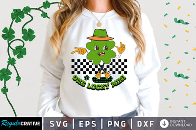 one lucky mini svg design SVG Regulrcrative 