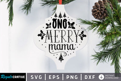 One merry mama SVG Design SVG Regulrcrative 